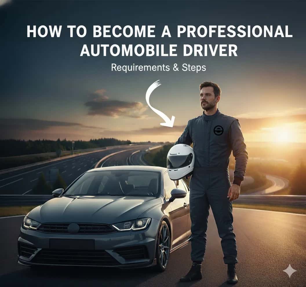 How to Become a Professional Automobile Driver: Requirements & Steps